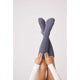 PJ Salvage Cable Crew Socks - Romantiques