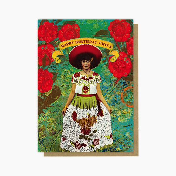 Happy Birthday Chica Card