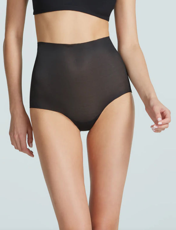 Featherlight Control Brief in Black - Romantiques