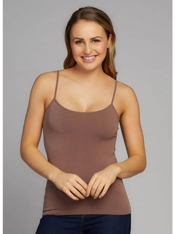 Bamboo Spaghetti Strap Camisole - Romantiques