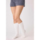 PJ Salvage Cable Crew Socks - Romantiques