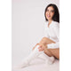PJ Salvage Cable Crew Socks - Romantiques