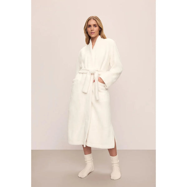 Renew Plush Robe in Ivory