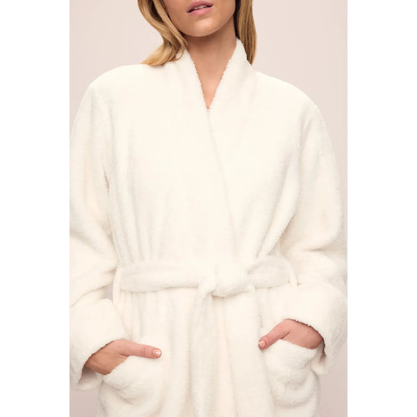 Renew Plush Robe in Ivory