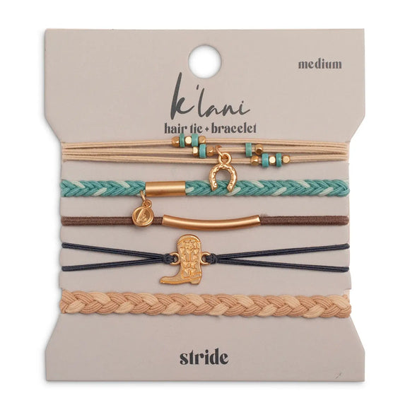 K’lani Stride Hair Tie/Bracelet - Romantiques