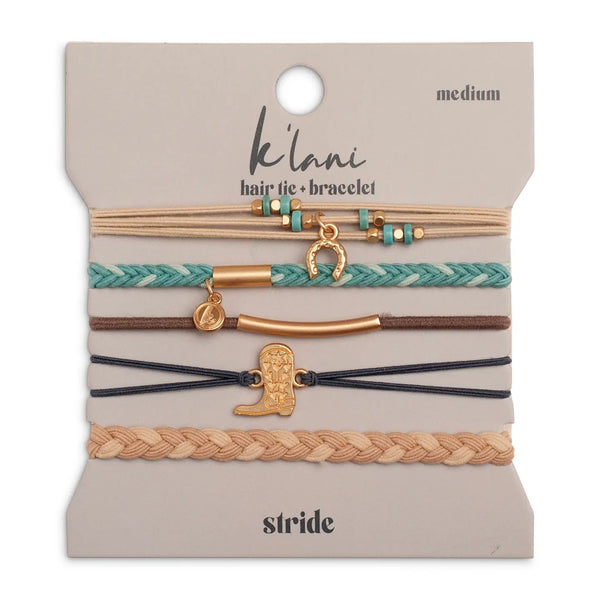 K’lani Stride Hair Tie/Bracelet - Romantiques