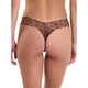 Hanky Panky Printed Low Rise Thong in Throwback (Brown) - Romantiques