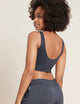 Boody Ribbed Seamless Bra in Storm - Romantiques