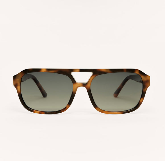 After Hour Polarized Sunglasses in Dark Tort-Gradient - Romantiques