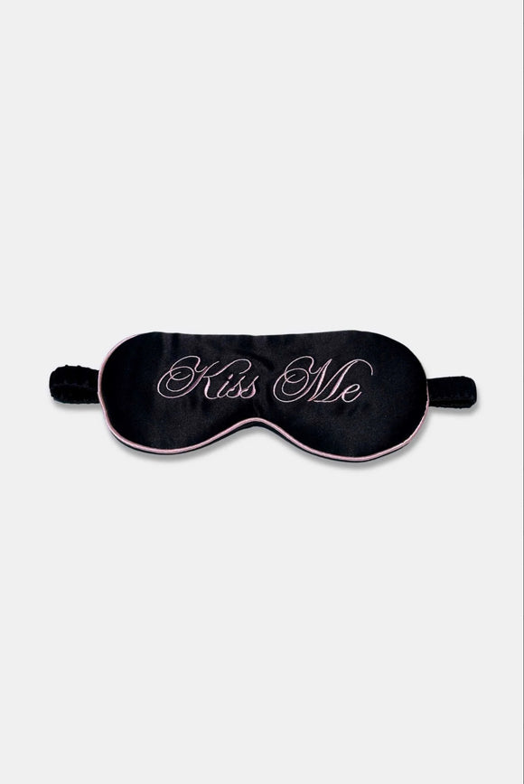 Kiss Me Silk Eye Mask - Romantiques