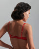 Cara Wired Bra in Ruby Red - Romantiques