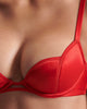 Cara Wired Bra in Ruby Red - Romantiques