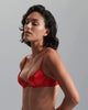 Cara Wired Bra in Ruby Red - Romantiques