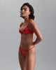 Cara Wired Bra in Ruby Red - Romantiques