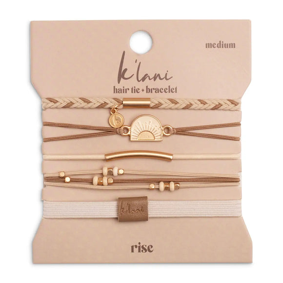 K’lani Rise Hair Tie/Bracelet - Romantiques