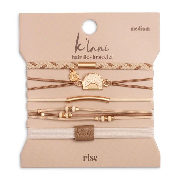 K’lani Rise Hair Tie/Bracelet - Romantiques