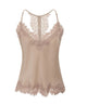 Gold Hawk: Lucy Crop Cami In Nude Crystal