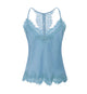 Gold Hawk: Lucy Crop Cami In Baltic Blue