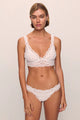 Mariana Thong in Ivory - Romantiques