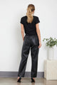 Suri Deep V-Cap Sleeve Tee - Romantiques