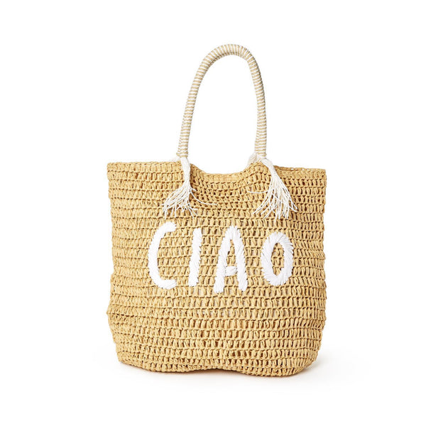 Raffia Ciao Tote - Romantiques