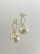 April Martin Mother of Pearl Shell Earrings - Romantiques