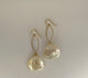 April Martin Mother of Pearl Shell Earrings - Romantiques