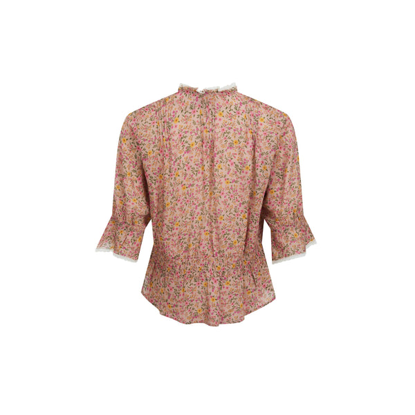 Spell Mimi Rose Blouse in Pink Posey - Romantiques