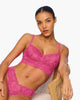 Cosabella Never Say Never Sweetie Bralette in Rosa Caldo - Romantiques