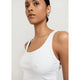 Mara Tank Top in White - Romantiques