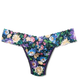 Hanky Panky Low Rise Thong Dream Garden Black