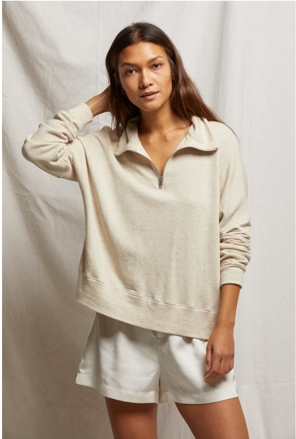 Maren Half-Zip French Terry Pullover