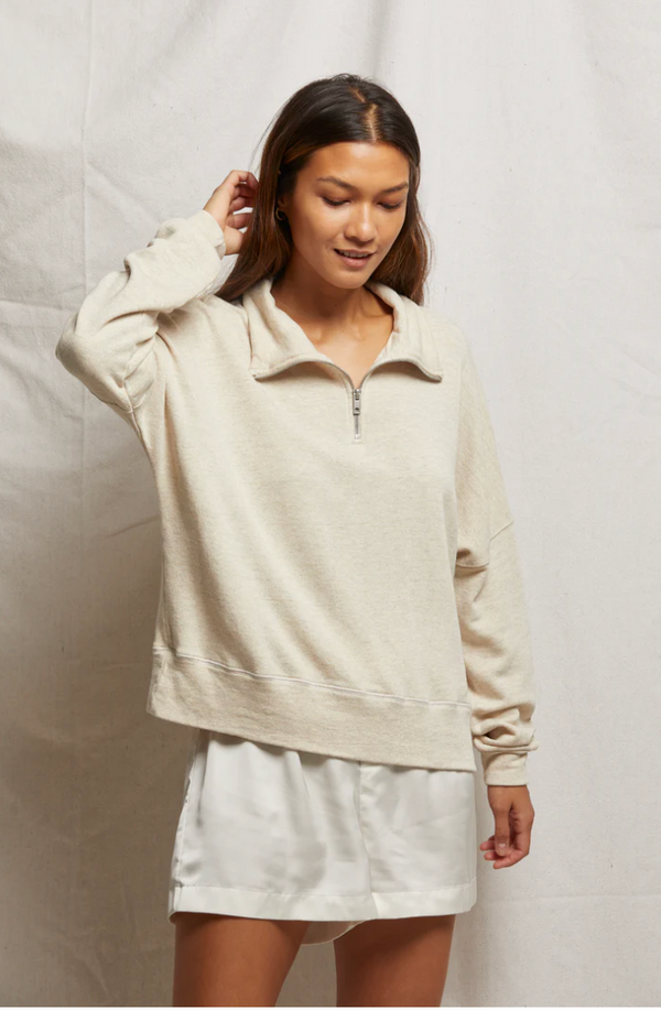 Maren Half-Zip French Terry Pullover