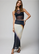 Mesh New Lengths Tank in Hot Summer Nights - Romantiques