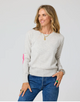 Kerri Rosenthal Patchwork Pullover - Stardust - Romantiques