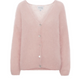 American Dreams Cornelia Long Sleeve Cardigan in Light Pink - Romantiques