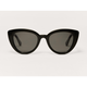 Golden Hour Polished Black-Grey Polarized - Romantiques