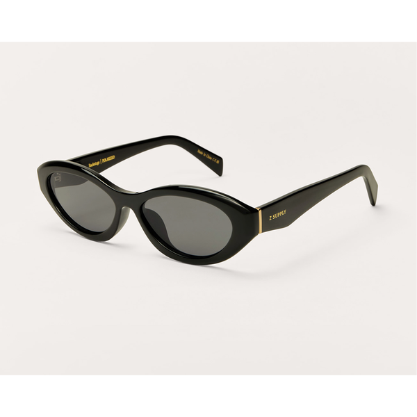 Backstage Polished Black - Grey Polarized - Romantiques