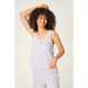 Animal Lover Leopard Print Tank & Pants Set in Bluebird - Romantiques