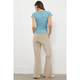 Santa Monica Velour Pant in Driftwood - Romantiques