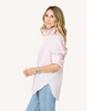 Kerri Rosenthal Mia Oxford Shirt in Pink - Romantiques
