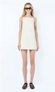 Devyn Mini Dress in Cream - Romantiques