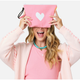 Kerri Rosenthal Imperfect Heart Wristlet in Pink - Romantiques