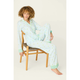 Salty Cadillac Striped Long Sleeve PJ Set in Light Blue - Romantiques