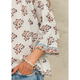 M.A.B.E. Stella Print L/S Top - Romantiques