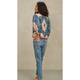 M.A.B.E. Ursa Jacket Indigo/Ecru - Romantiques