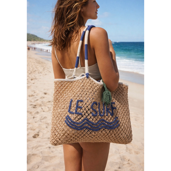 Le Surf Macrame Tote - Romantiques