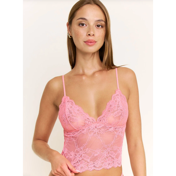 Riot Lace Camisole Blush - Romantiques
