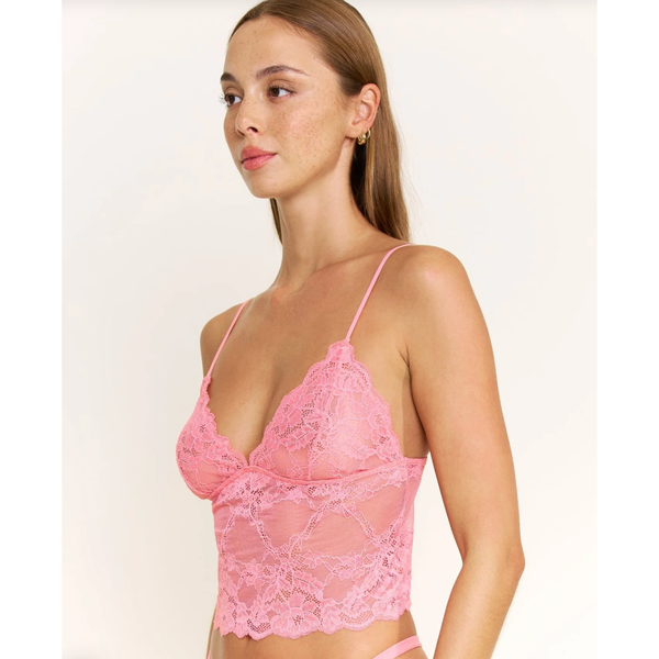 Riot Lace Camisole Blush - Romantiques