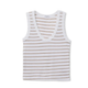 Khara Bra-Friendly Tank Driftwood/White Stripe - Romantiques